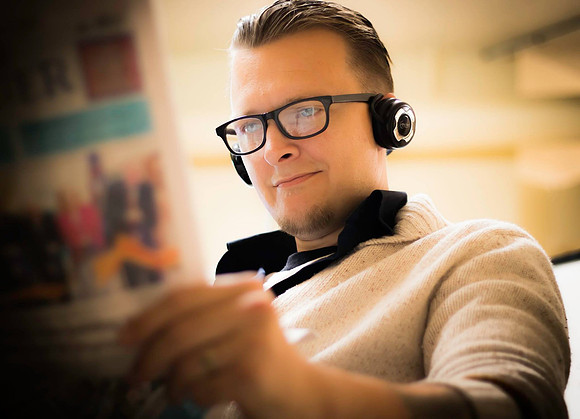 Portrait of a photojournalist