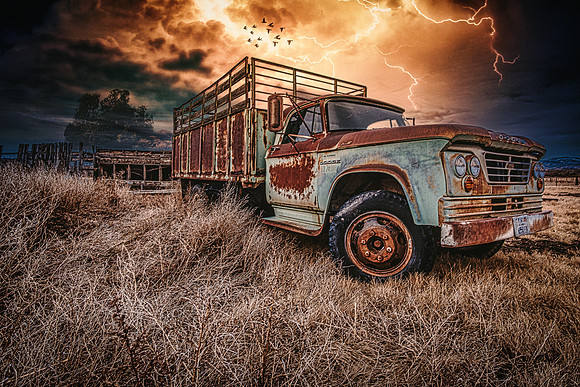 Fire in the sky
